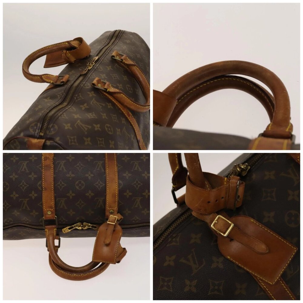 LOUIS VUITTON Monogram Keepall 50 Boston Bag M41426 LV Auth 136581 - Picture 16 of 16